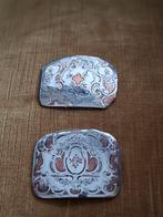 2 antieke zilveren sierstukken, Antiek en Kunst, Ophalen of Verzenden