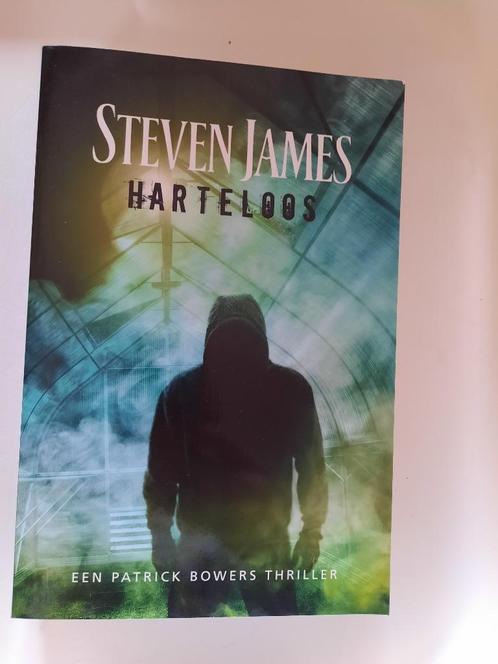 Steven James - Harteloos, een Patrick Bowers thriller, Boeken, Thrillers, Zo goed als nieuw, Nederland, Ophalen of Verzenden