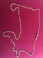 Gouden 18 karaat nieuwe Vergulde ketting 60 cm zeer mooi !, Sieraden, Tassen en Uiterlijk, Kettingen, Ophalen of Verzenden, Nieuw