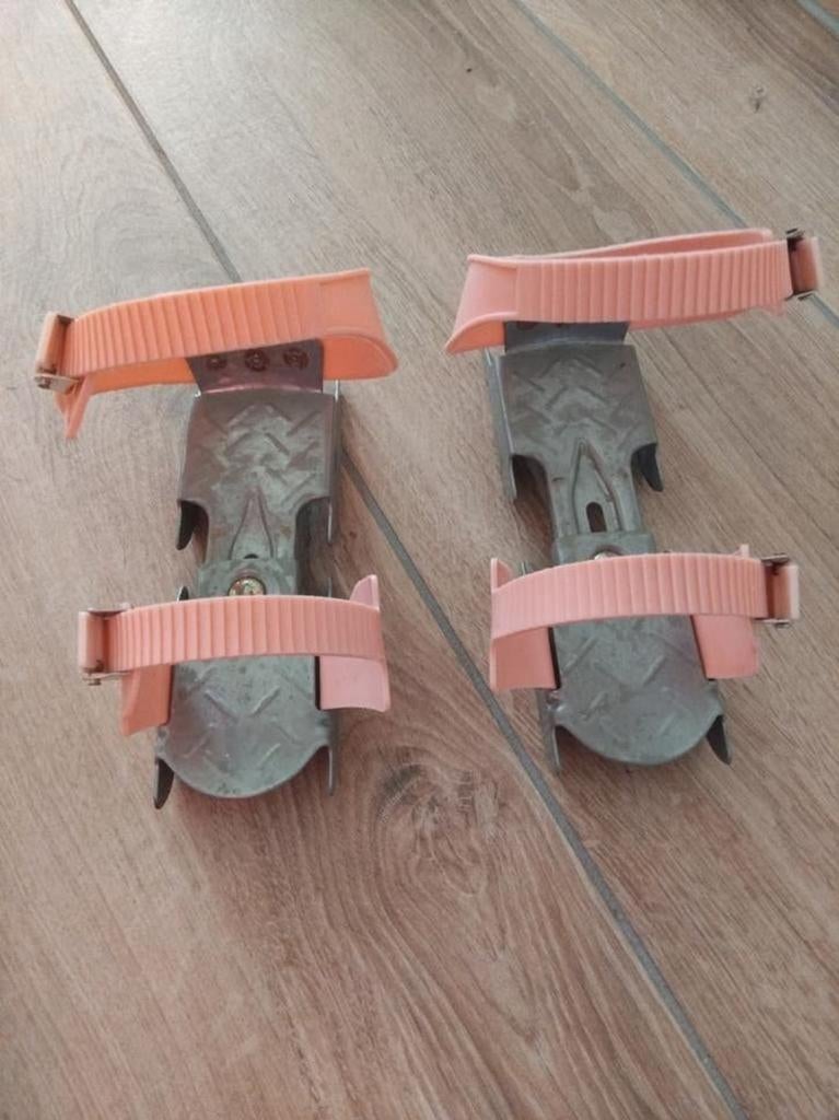 Botjes schaatsen verstelbaar dubbele ijzers kinderschaatsen, Sport en Fitness, Schaatsen, Ophalen of Verzenden, Overige typen