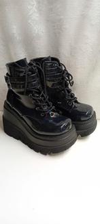 Demonia Shaker maat 37, Hoge laarzen, Zwart, Nieuw, Ophalen of Verzenden