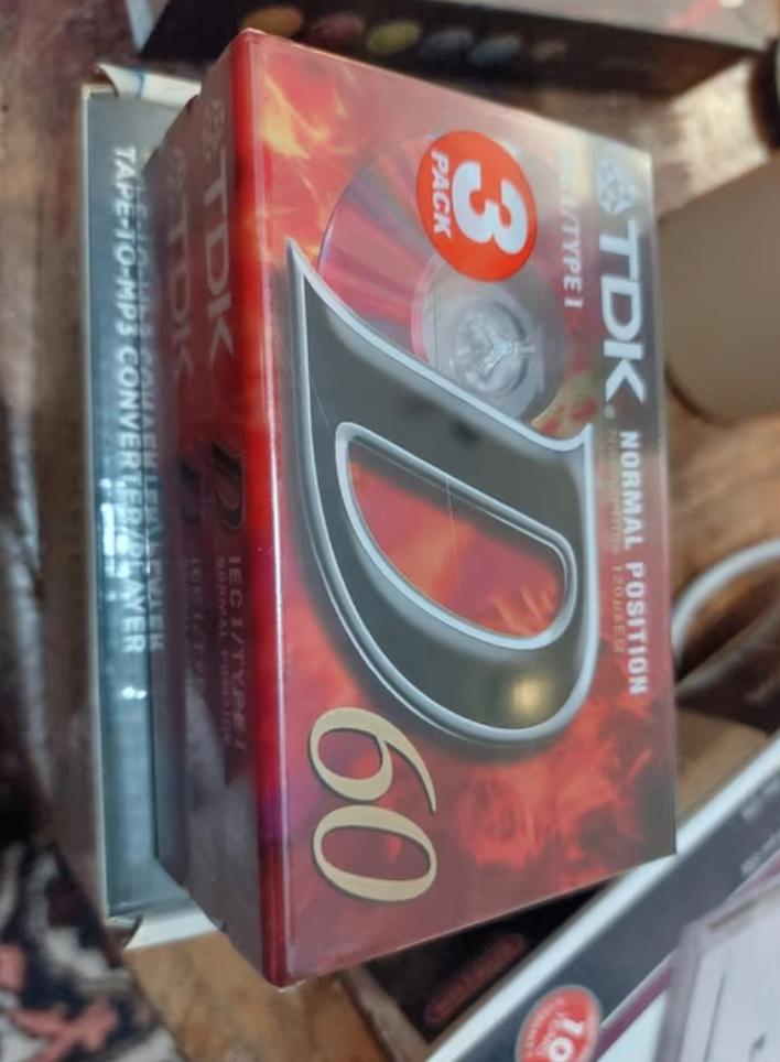 TDK nieuw cassette-bandjes, 2 t/m 25 bandjes, Overige genres, Ophalen of Verzenden, Zo goed als nieuw