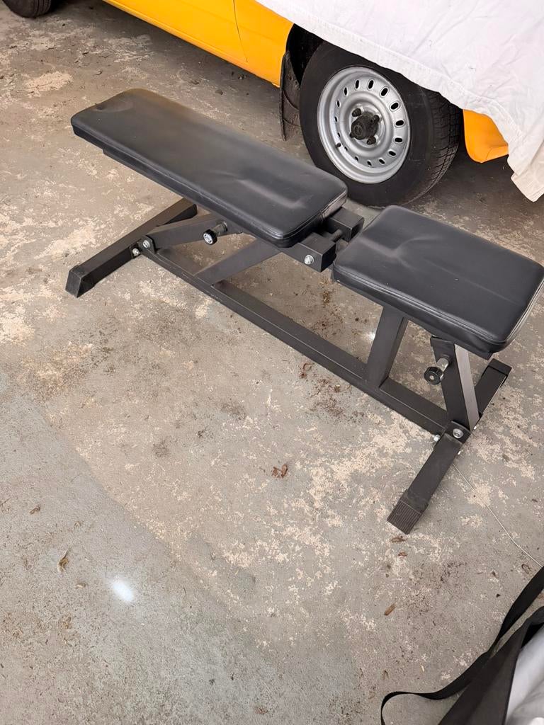 Stevige fitness bank, Sport en Fitness, Fitnessmaterialen, Ophalen, Zo goed als nieuw, Fitnessbank