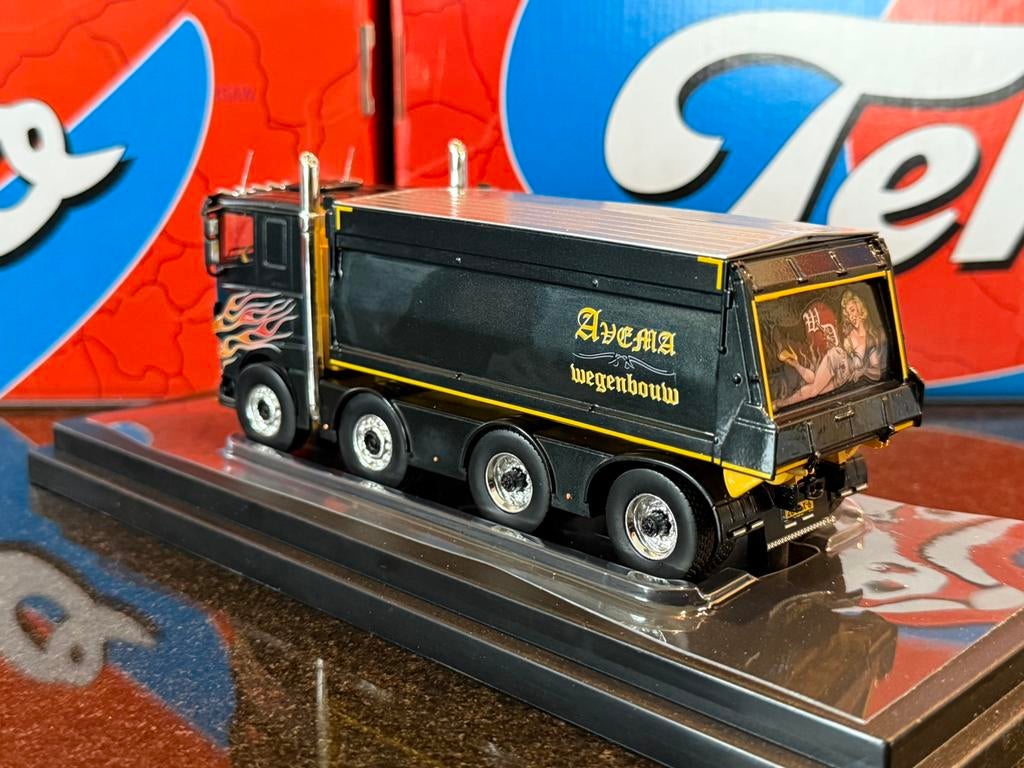 Tontoys - DAF XF Avema, Ophalen of Verzenden, Zo goed als nieuw, Bus of Vrachtwagen, Tekno
