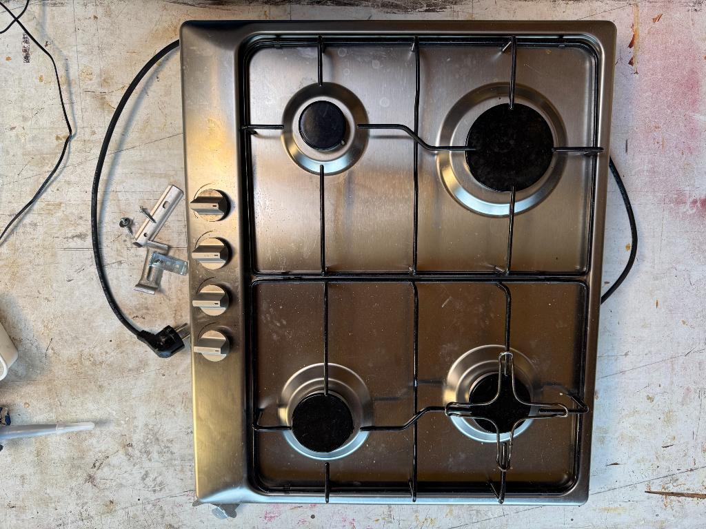 Gaskookplaat, Overige kleuren, Zo goed als nieuw, Minder dan 100 cm, 50 tot 75 cm