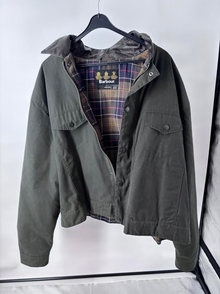 Bomberjas BARBOUR, Ophalen of Verzenden, Zo goed als nieuw, Maat 56/58 (XL), Groen