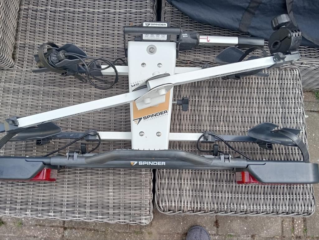 Spinder fietsendrager, Auto diversen, Fietsendragers, Ophalen, Zo goed als nieuw, Trekhaakdrager