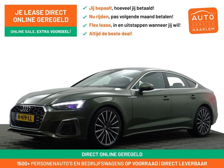Audi A5 Sportback 40 TFSI Launch edition Sport- Xenon Led Ma, Auto's, Audi, Bedrijf, Te koop, A5, ABS, Achteruitrijcamera, Adaptive Cruise Control
