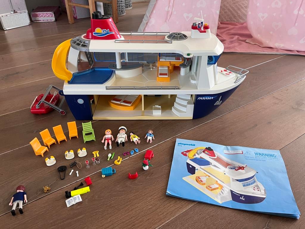 Playmobil Cruiseschip, Ophalen of Verzenden, Gebruikt, Complete set