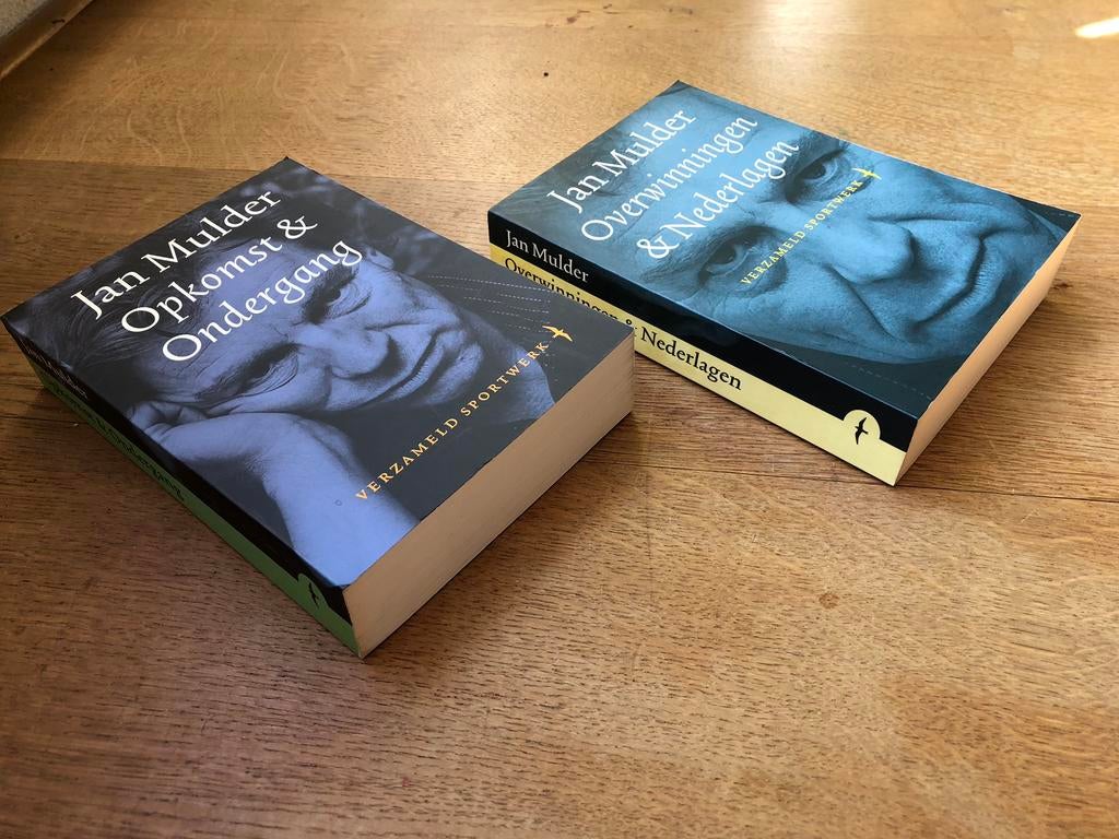 Gesigneerde boeken Jan Mulder - Verzameld sportwerk Deel 1&3, Ophalen of Verzenden, Gelezen, Balsport