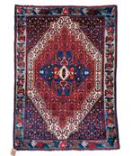 Handgeknoopt Perzisch wol Senneh tapijt medallion 110x155cm, 100 tot 150 cm, Zo goed als nieuw, HYPE POP-UP, Rechthoekig