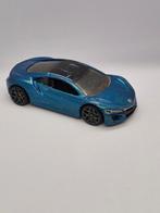 Hot Wheels '17 Acura NSX - Blauw Diecast Model, Hobby en Vrije tijd, Modelauto's | Overige schalen, Ophalen of Verzenden, Auto
