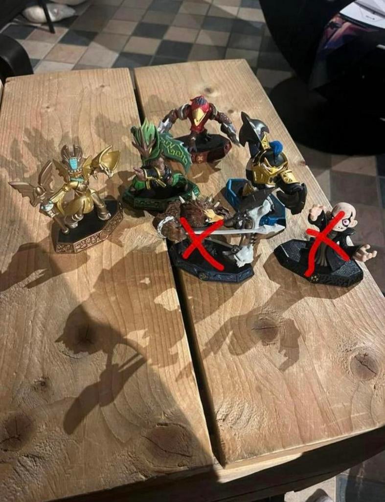 Skylanders imaginators figuren, 2 spelers, Zo goed als nieuw, Vanaf 7 jaar, Ophalen