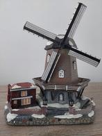 Kerstdorp: Draaiende Windmolen met Verlichting, Ophalen of Verzenden, Zo goed als nieuw