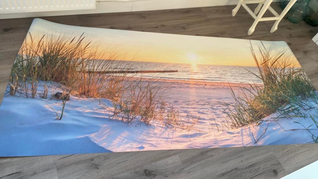 Aangeboden strand Behang poster, Ophalen of Verzenden, Minder dan 10 m²