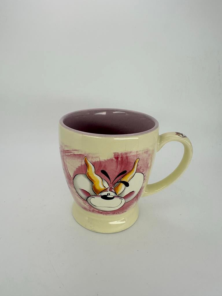 Diddl Steenbok Mok - Vintage Servies, Ophalen of Verzenden, Diddl, Gebruikt, Servies