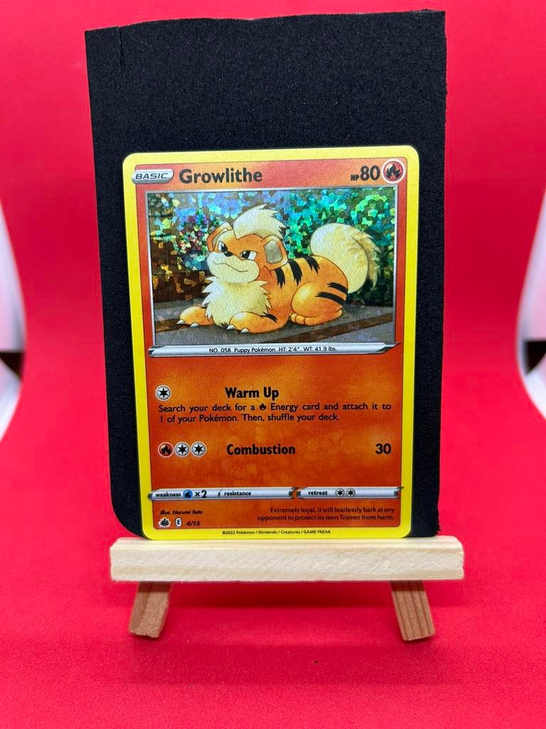 Pokemon Growlithe McDonalds 2022 Holo 4/15, Ophalen of Verzenden, Zo goed als nieuw