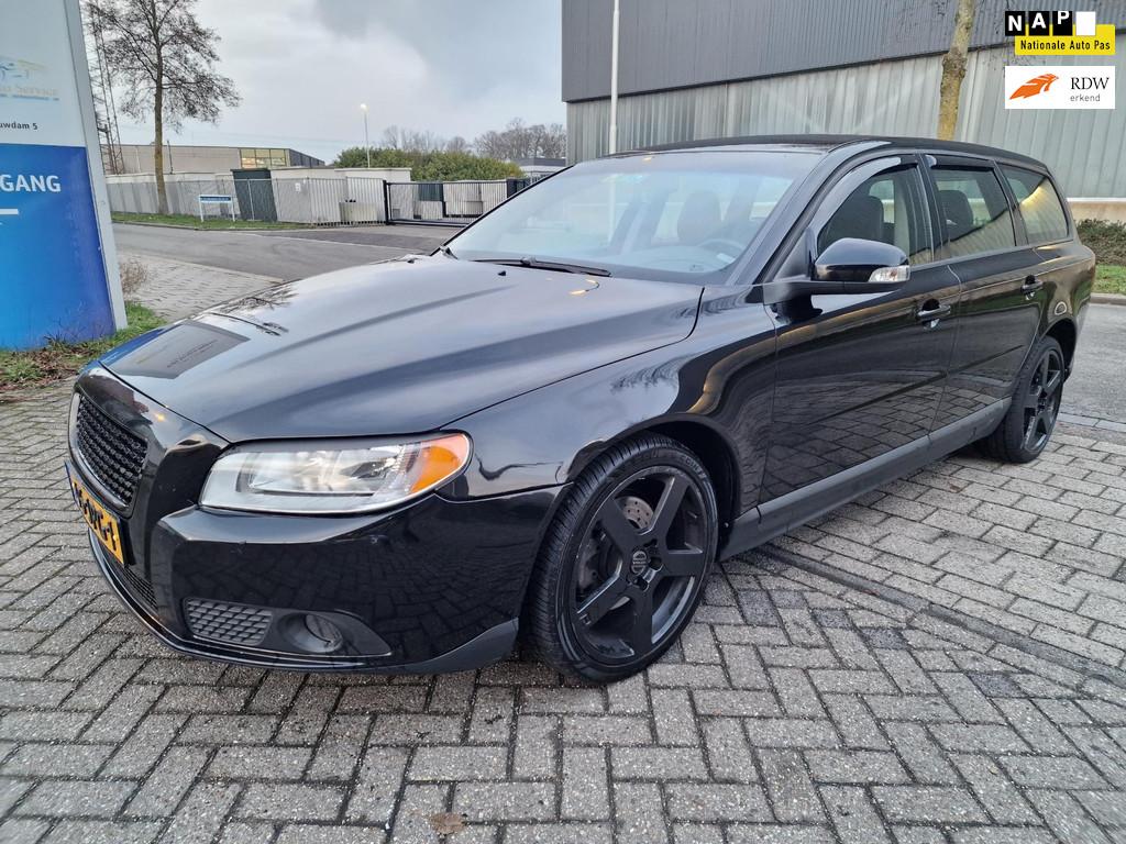 Volvo V70 2.4D Limited Edition, Apk, Nap, Goed rijdend Inrui, Zwart, Diesel, Euro 4, Onderhoudsboekje