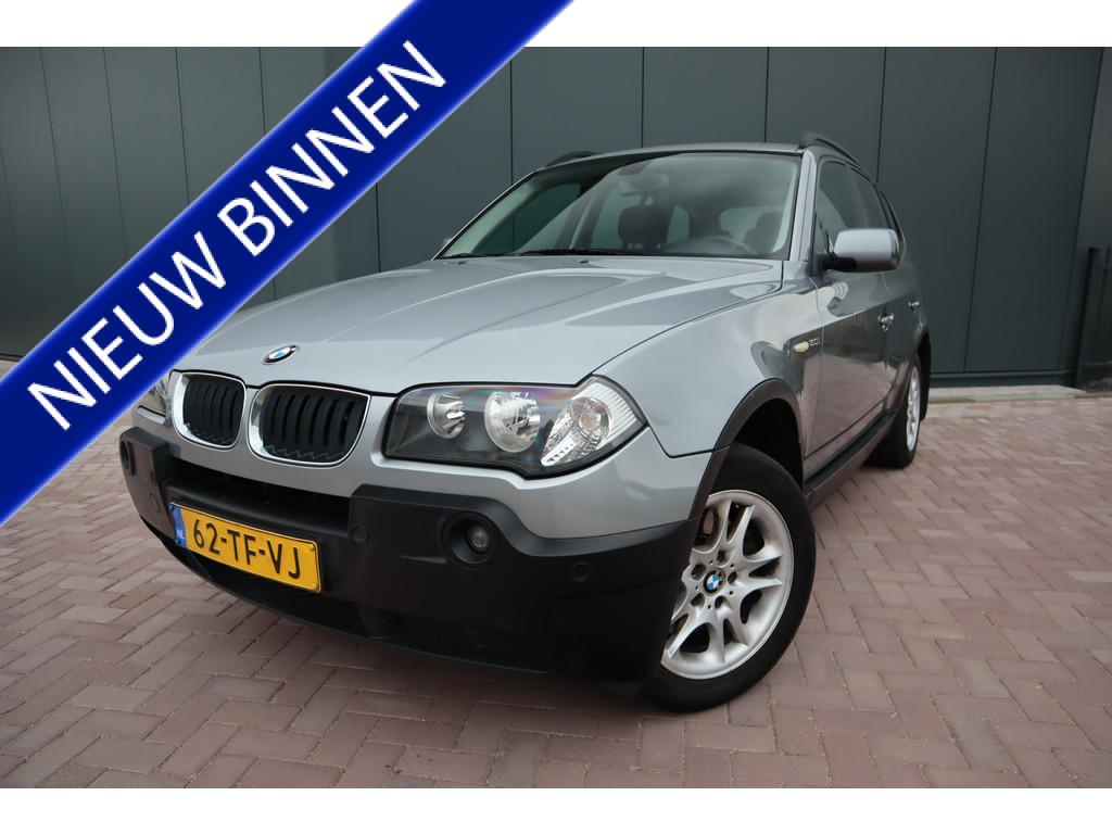 BMW X3 2.0i Executive 6 Bak Airo Ecc. Pdc Afneembare Trekhaa, Auto's, BMW, 12 maanden, Stof, Zwart, 4 cilinders