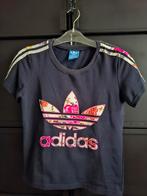 ADIDAS t-shirt met bloemenprint  (M), Kleding | Dames, T-shirts, Ophalen of Verzenden, Korte mouw