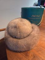 Zilvervos bontmuts, Kleding | Dames, Hoeden en Petten, Ophalen of Verzenden, Zo goed als nieuw, One size fits all