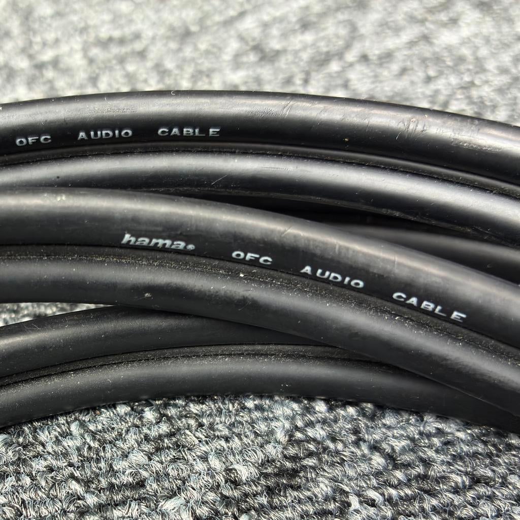 Hifi audiokabels: tulp, coax, DIN-verloop - Hama+, Amos, HQ, Audio, Tv en Foto, Audiokabels en Televisiekabels, Ophalen of Verzenden