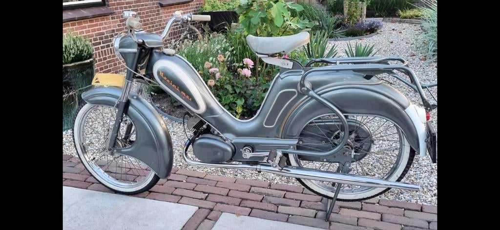 Prachtige Berini Snorfiets - Klassiek en Goed Onderhouden, Fietsen en Brommers, Ophalen, Gebruikt, Tweetakt, Overige merken