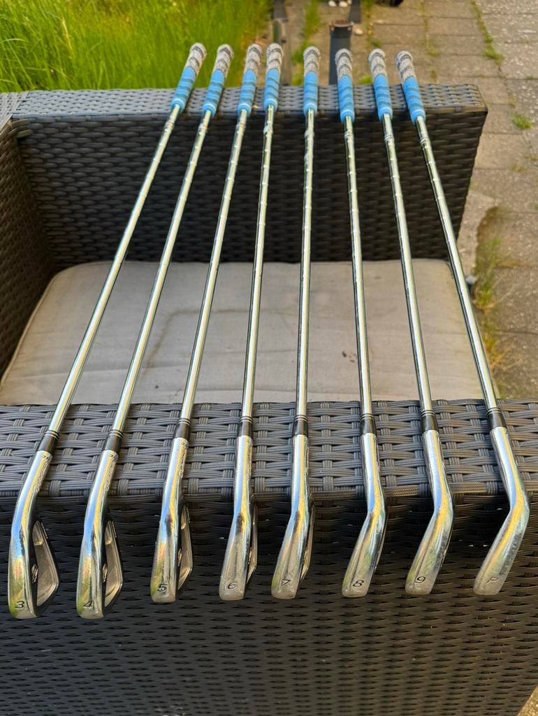 Taylormade | Forged TP MuscleBack 3 t/m PW ijzers, Ophalen, Zo goed als nieuw, Set