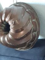 Mooie oude koperen bakvorm tulband,sleets,,landelijk, Antiek en Kunst, Curiosa en Brocante, Ophalen of Verzenden