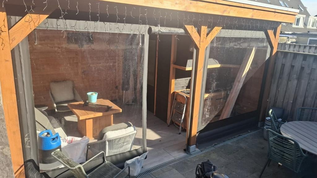 Zeilen, Tuin en Terras, Overkappingen, Ophalen of Verzenden, Gebruikt, Veranda