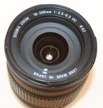 SIGMA ZOOMLENS 18-200mm. voor Canon, Audio, Tv en Foto, Fotografie | Lenzen en Objectieven, Ophalen of Verzenden, Zo goed als nieuw