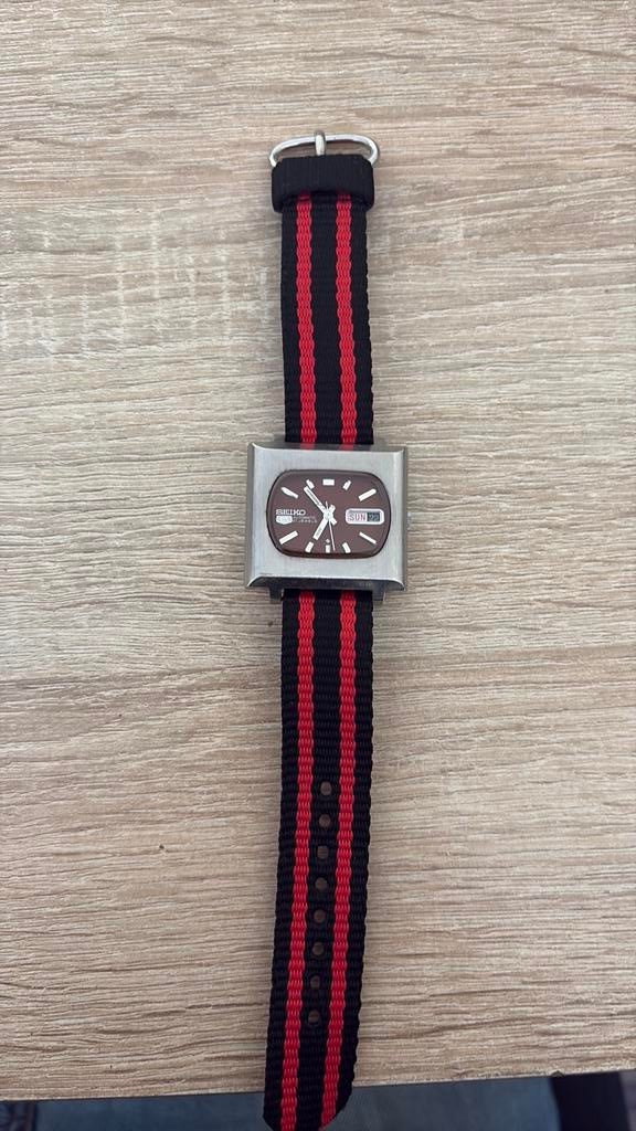 Vintage Seiko 6119-5401 Automaat, Ophalen of Verzenden, Staal, Seiko, 1960 of later