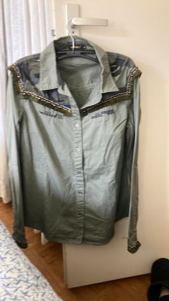 Ambika blouse maat L, Ophalen of Verzenden, Zo goed als nieuw, Maat 42/44 (L), Groen