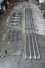 RVS Zwembadtrap met leuningen, Ophalen, Gebruikt, Minder dan 80 cm, Overige typen