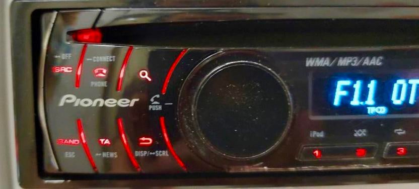 PIONEER DEH-6200BT met bluetooth functie Z.G.A.N., Ophalen, Zo goed als nieuw