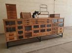 vintage toonbank balie winkelkast, Antiek en Kunst, Ophalen