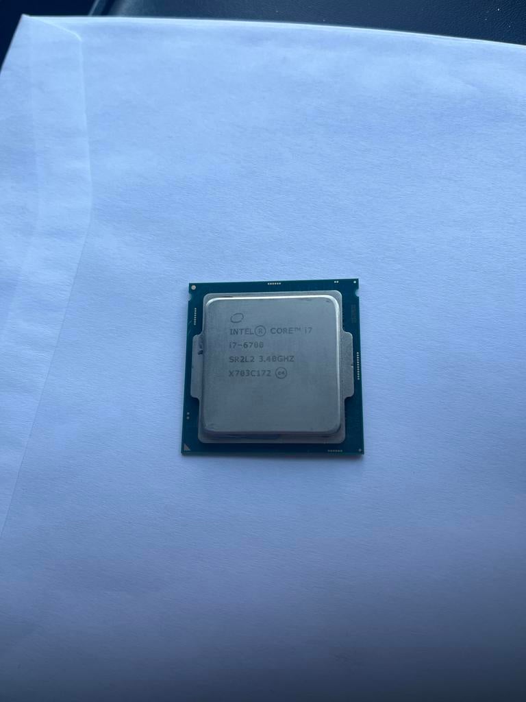 Intel Core i7 6700 Processor, Ophalen of Verzenden, Gebruikt, 4-core, 3 tot 4 Ghz