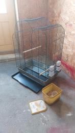 Te koop grote vogelkooi gebruikt, Dieren en Toebehoren, Ophalen, Gebruikt, Metaal, Vogelkooi