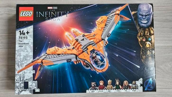 Lego 76193 Guardians ruimteschip NIEUW & geseald!, Kinderen en Baby's, Speelgoed | Duplo en Lego, Nieuw, Lego, Complete set, Ophalen of Verzenden