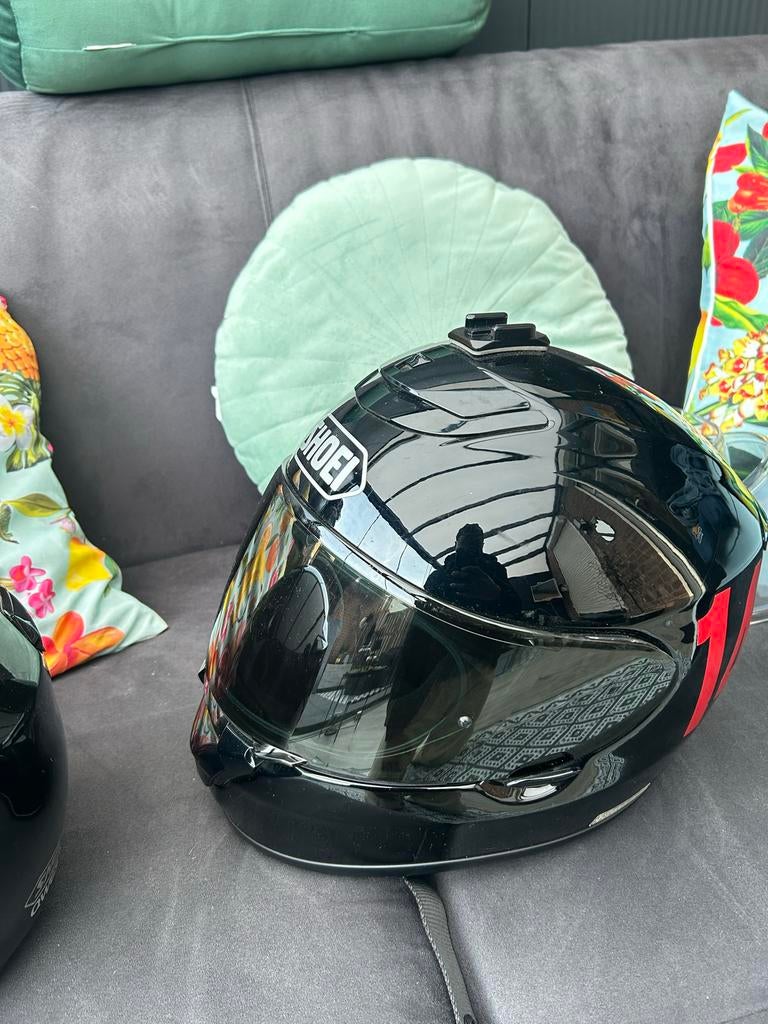 Shoei Qwest helm - Gebruikt, ideaal voor training, Motoren, Ophalen of Verzenden, Tweedehands, Integraalhelm, Shoei