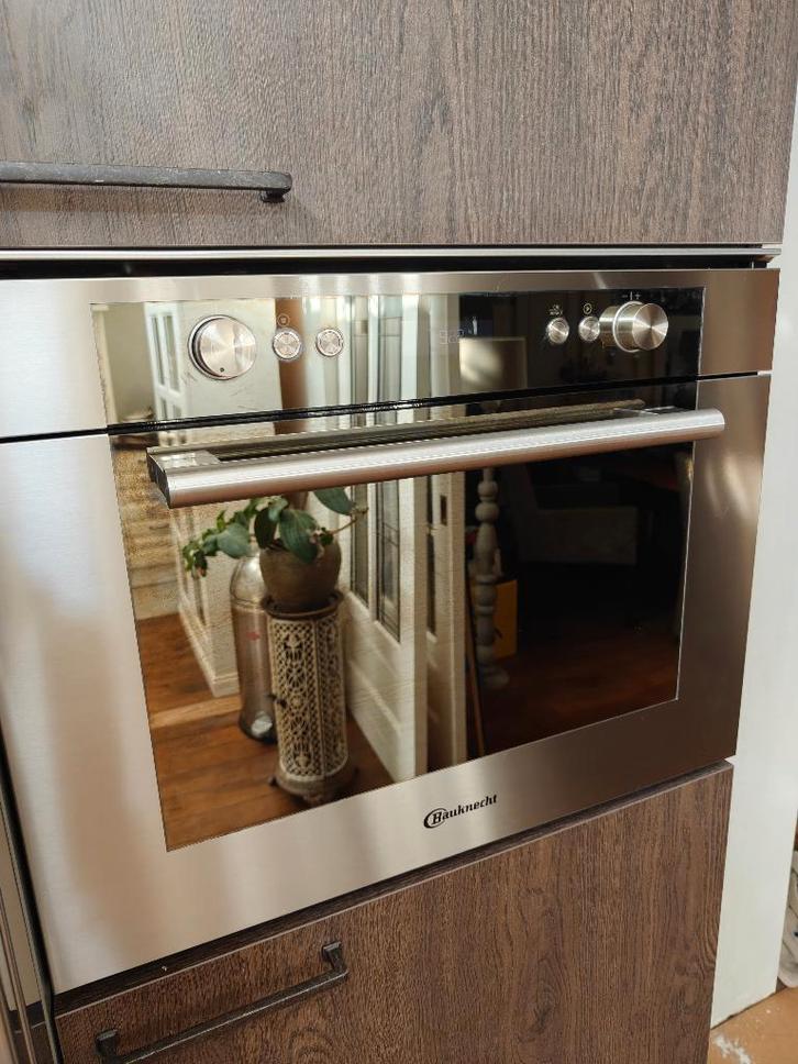 Bauknecht stoomoven inbouw, Witgoed en Apparatuur, Ovens, Gebruikt, Inbouw, 45 tot 60 cm, 45 tot 60 cm, Stoom, Ophalen