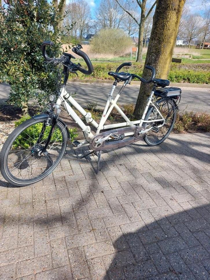 Multicycle vouwtandem elektrisch lage instap, Fietsen en Brommers, Fietsen | Tandems, Ophalen of Verzenden