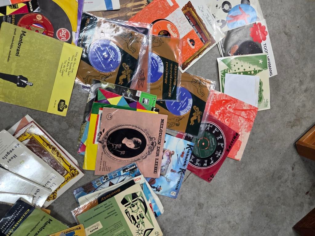 Partij vinyl singles, Ophalen of Verzenden, Gebruikt, Overige formaten