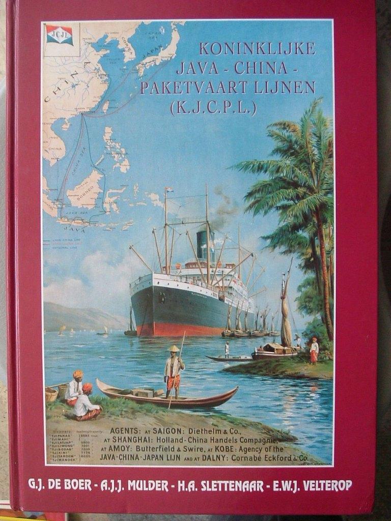 Koninklijke Java - China - Paketvaartlijnen., Verzamelen, Ophalen of Verzenden, Zo goed als nieuw, Motorboot, Boek of Tijdschrift
