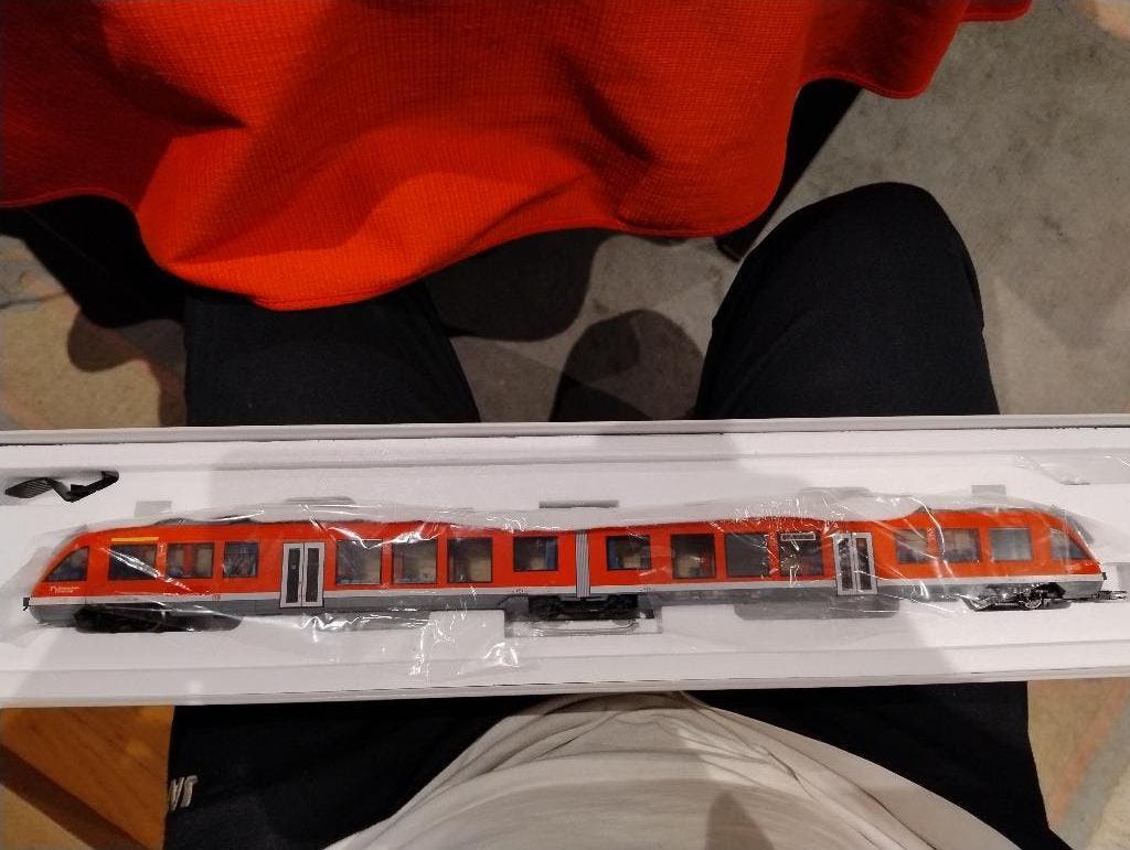 Märklin 37736 + 41730, Wisselstroom, Locomotief, Ophalen of Verzenden, Zo goed als nieuw