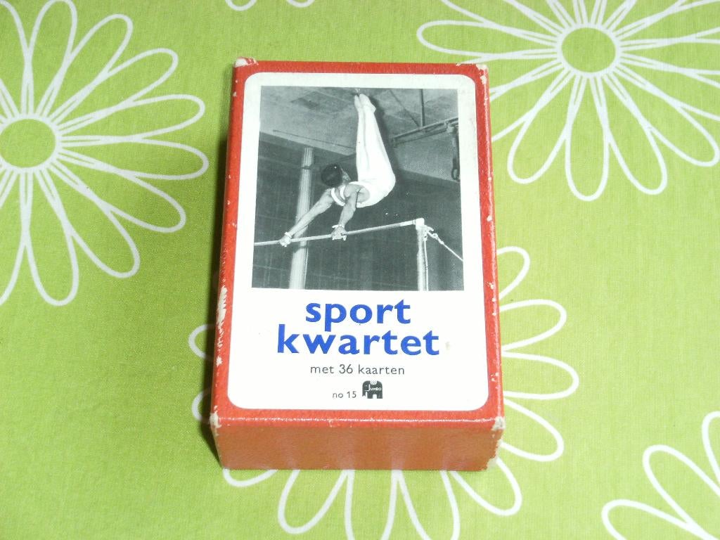 Vintage Sportkwartet, Ophalen of Verzenden, Gebruikt, Kwartet(ten)