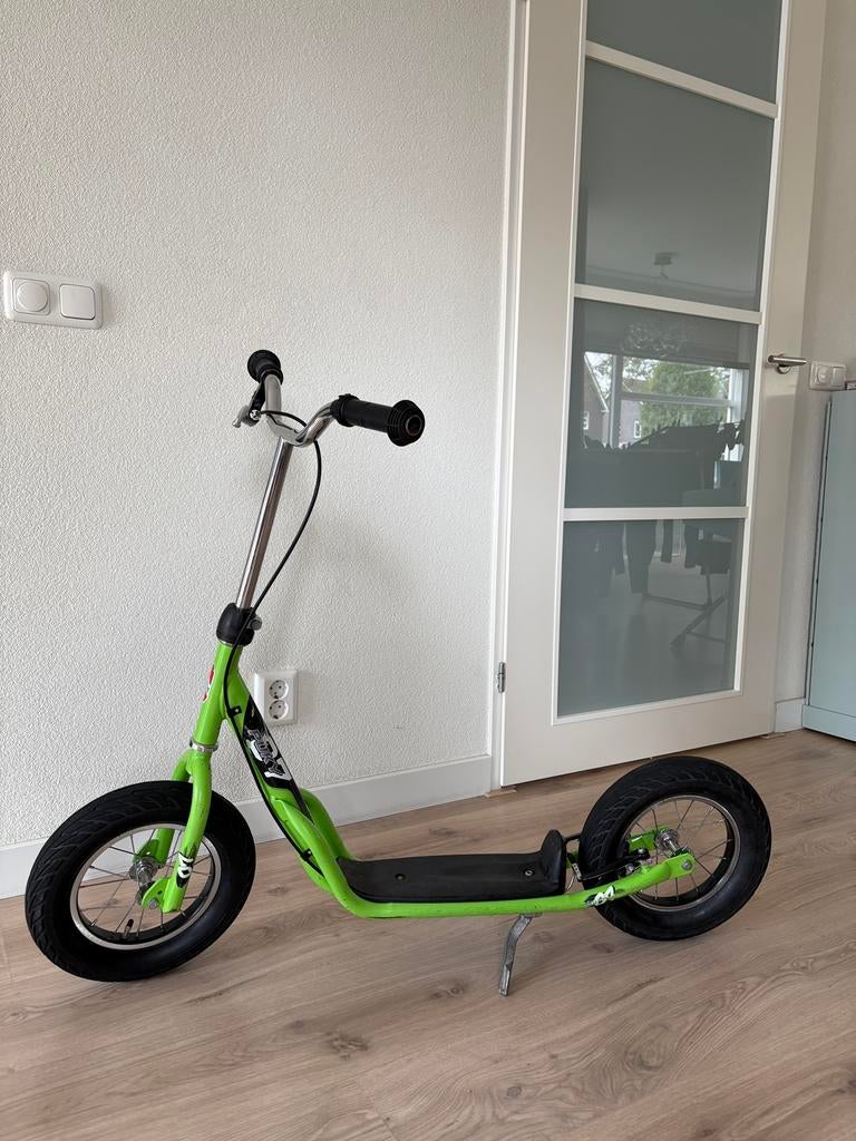 Step Puky groen - met luchtbanden, Ophalen, Gebruikt, Gewone step