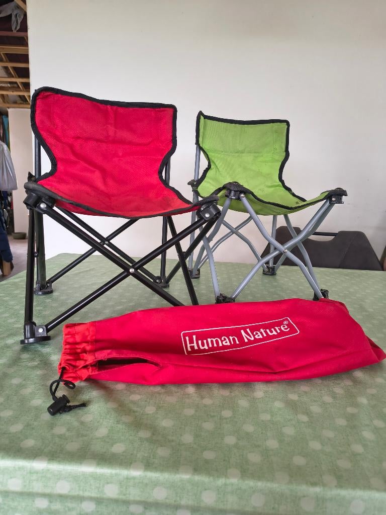 Inklapbare kinderstoeltjes, Ophalen, Gebruikt, Campingstoel