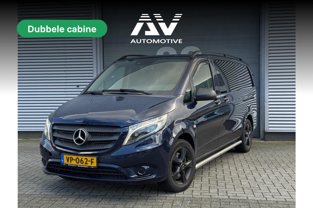 Mercedes-Benz Vito 119 CDI Lang 190 PK | Dubbel Cabine | Cam, Automaat, Gebruikt, Blauw, Bedrijf