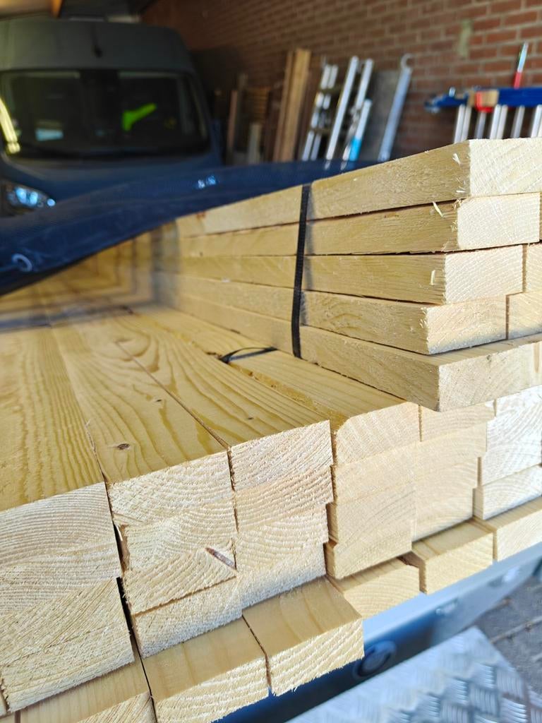 200 Vuren Regels 22x50mm 360cm - Panlatten Rachels, Ophalen